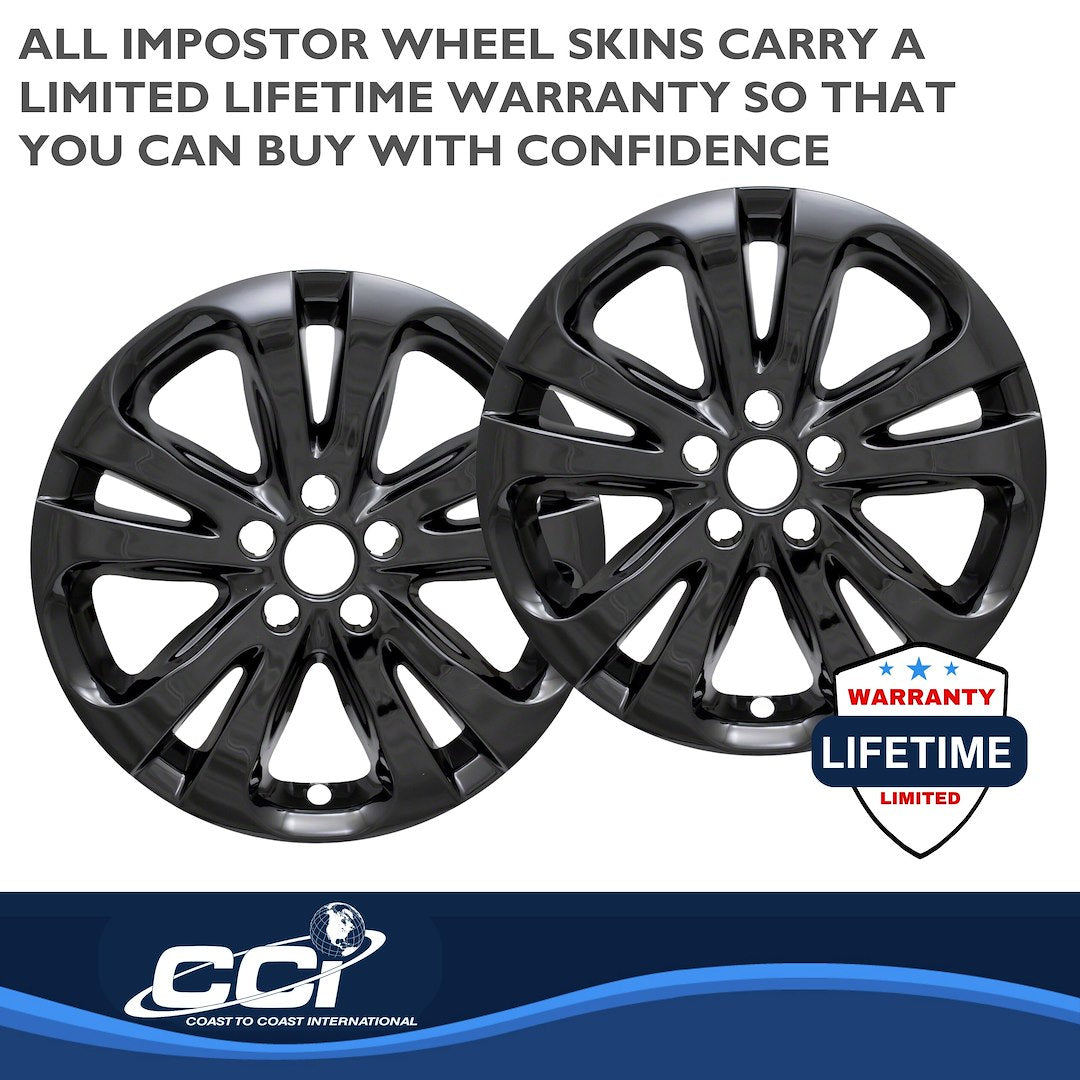 Coast To Coast IMP388BLK Black 200 Impostor Wheel Skins - image 3