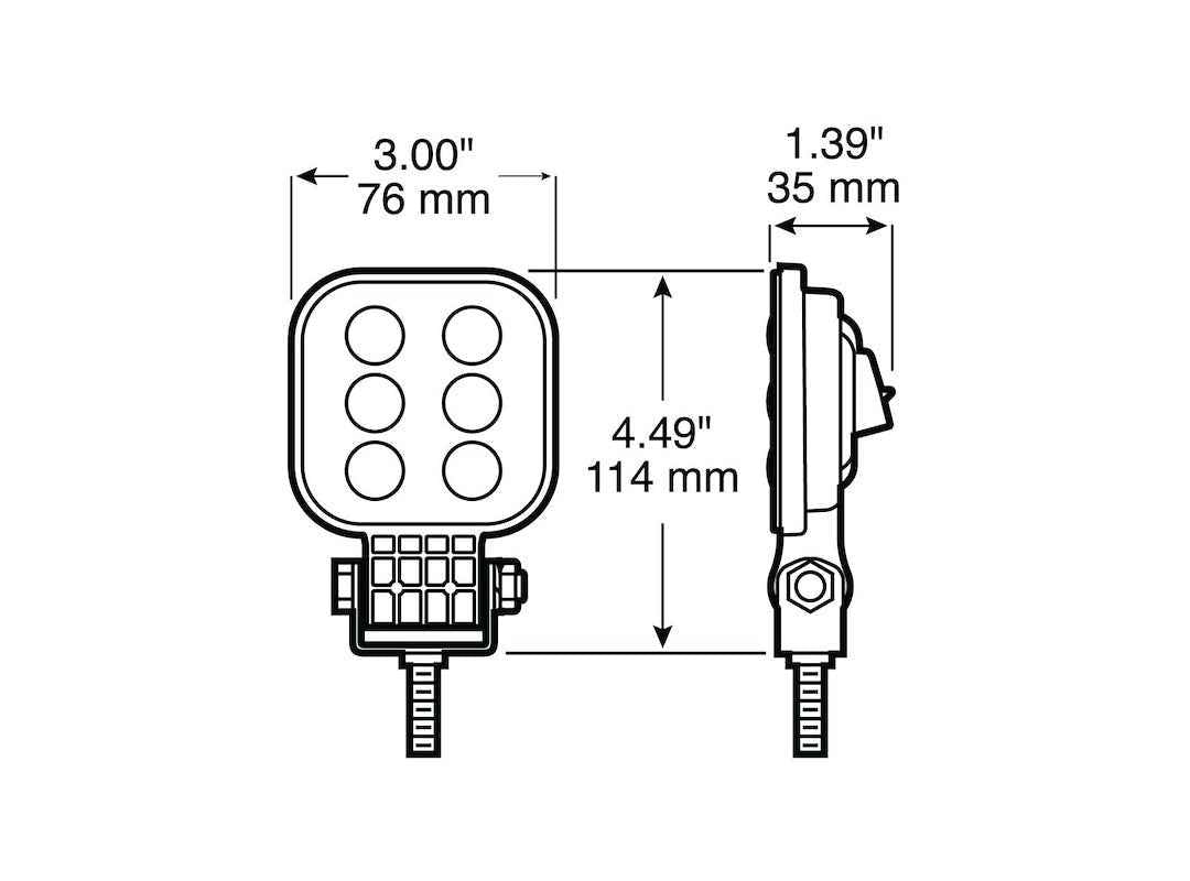 Peterson Mfg. M905-Mv Work Light - image 2