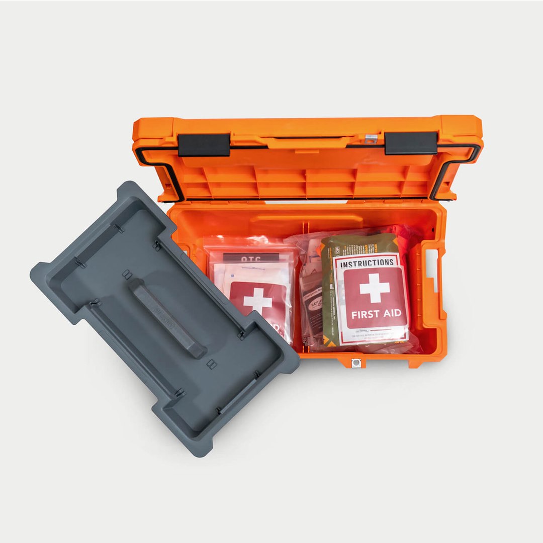 Decked A0131-IFAK-ORG 133-Piece First Aid Kit