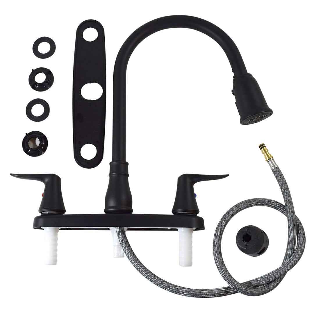 Phoenix Products PF221703 Pull-Down Kitchen Faucet - Black