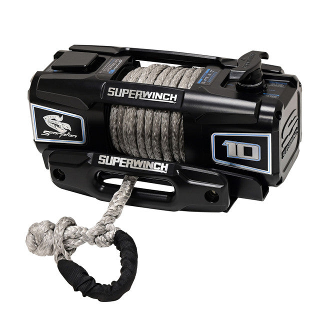 Superwinch 1155401 Scorpion 10000SR Synthetic Rope Winch