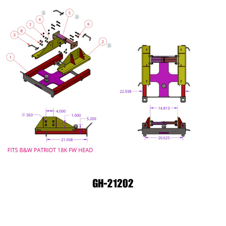 Gen-Y Hitch Gh-21202 Fifth Wheel Trailer Hitch - image 5