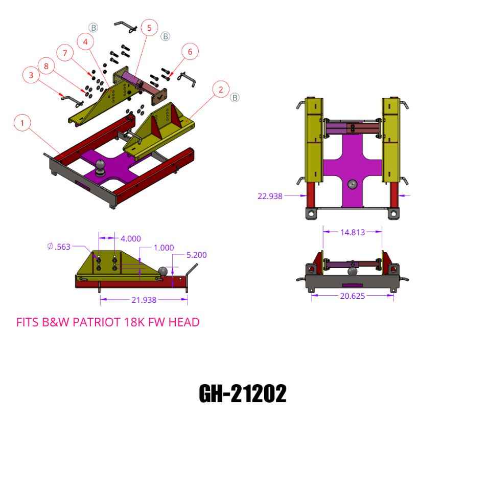 Gen-Y Hitch GH-21202 5th-Wheel Hitch