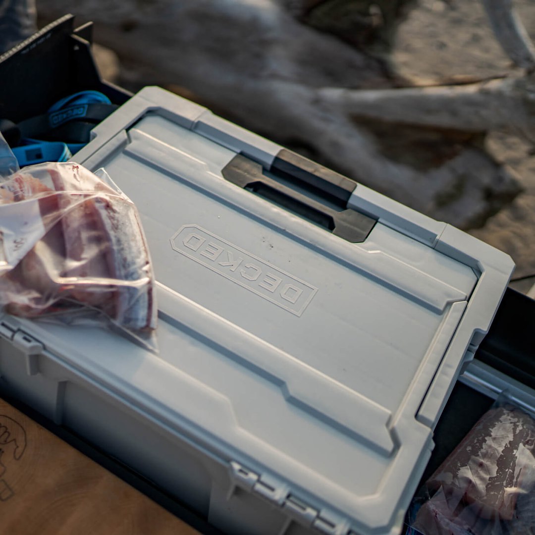 Decked A0020-HRAK-GRY Halfrack 32 Cool Gray Cargo Organizer