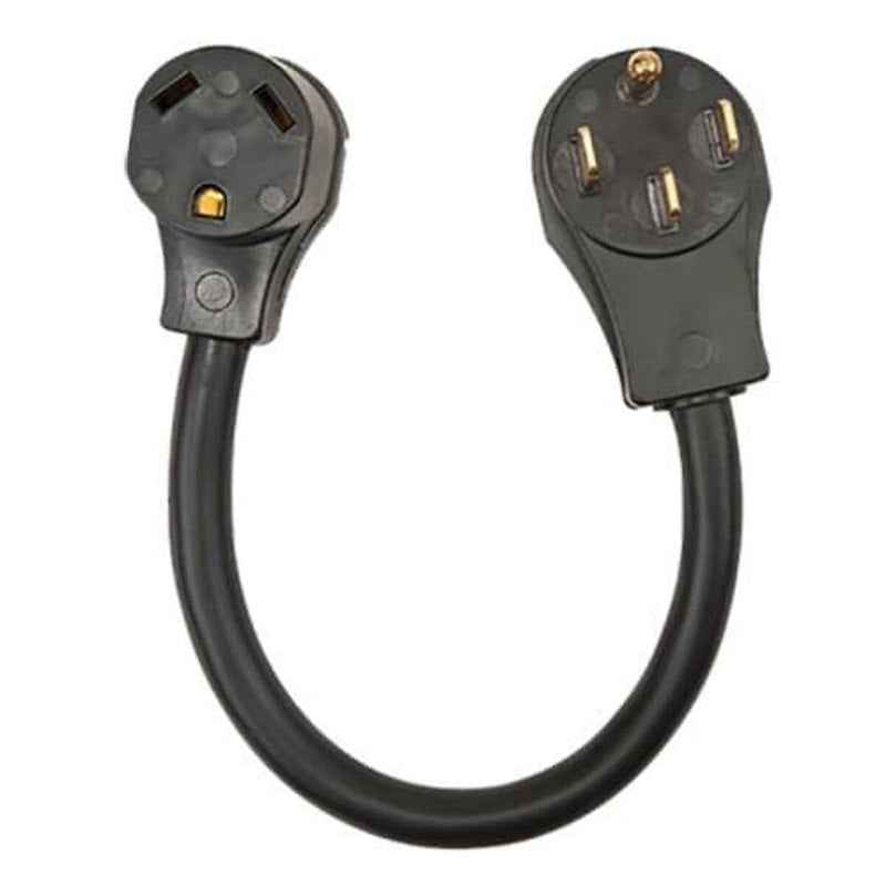 RV Power Adapter Cord – 50 Amp Male to 30 Amp Female – 18 Inch