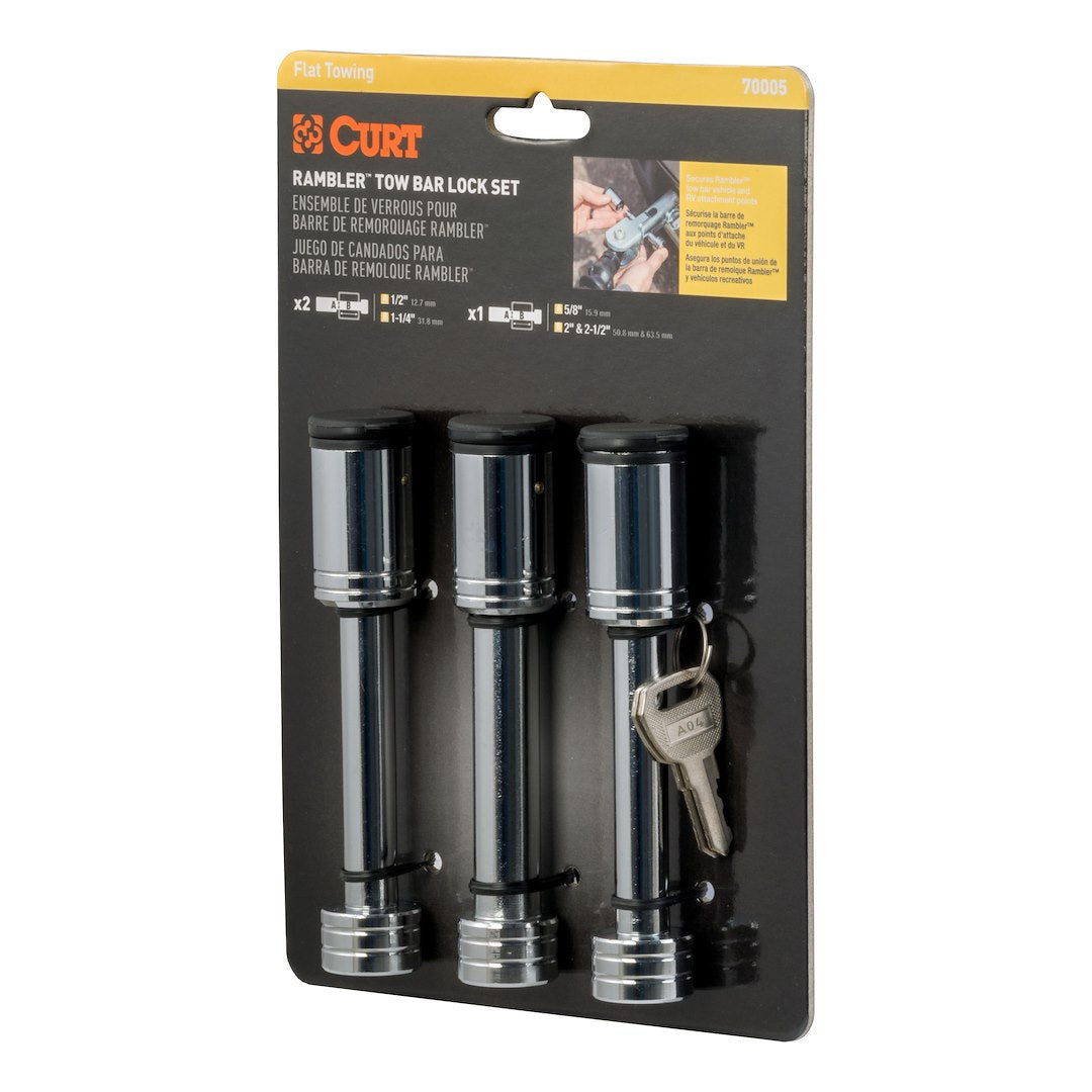 CURT 70005 Rambler 2-1/2-Inch Receiver Lock Set - image 10