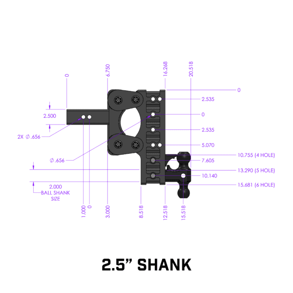 Gen-Y Hitch Gh-1125 Trailer Hitch Ball Mount - image 5