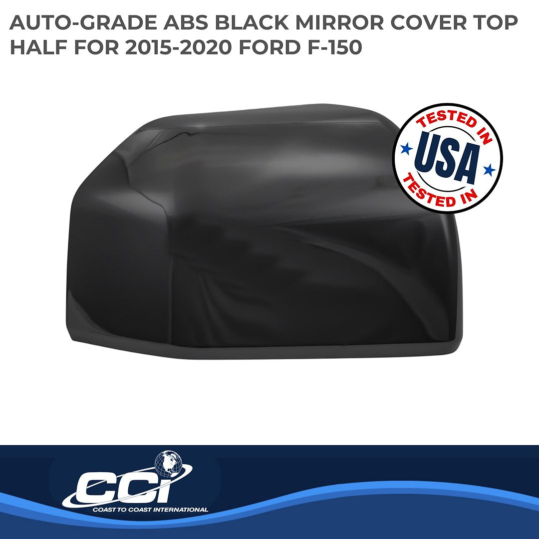 Coast To Coast MC67511RBK F-150 Black Replacement Mirror Tops - image 2