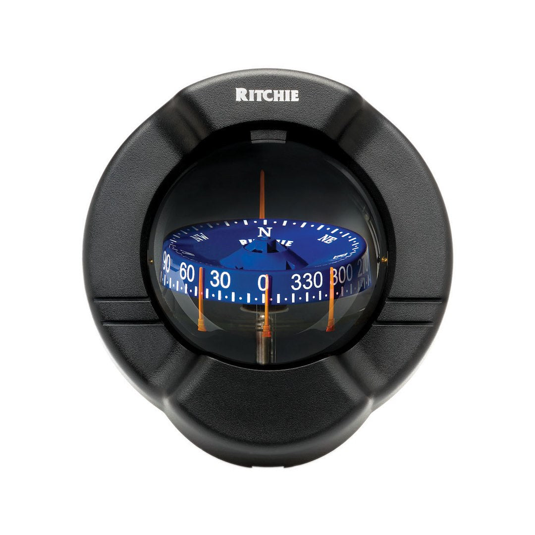 Ritchie Sr-2 Black Bulkhead Compass