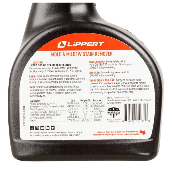 Lippert Components Mildew Stain Remover (2022013810)