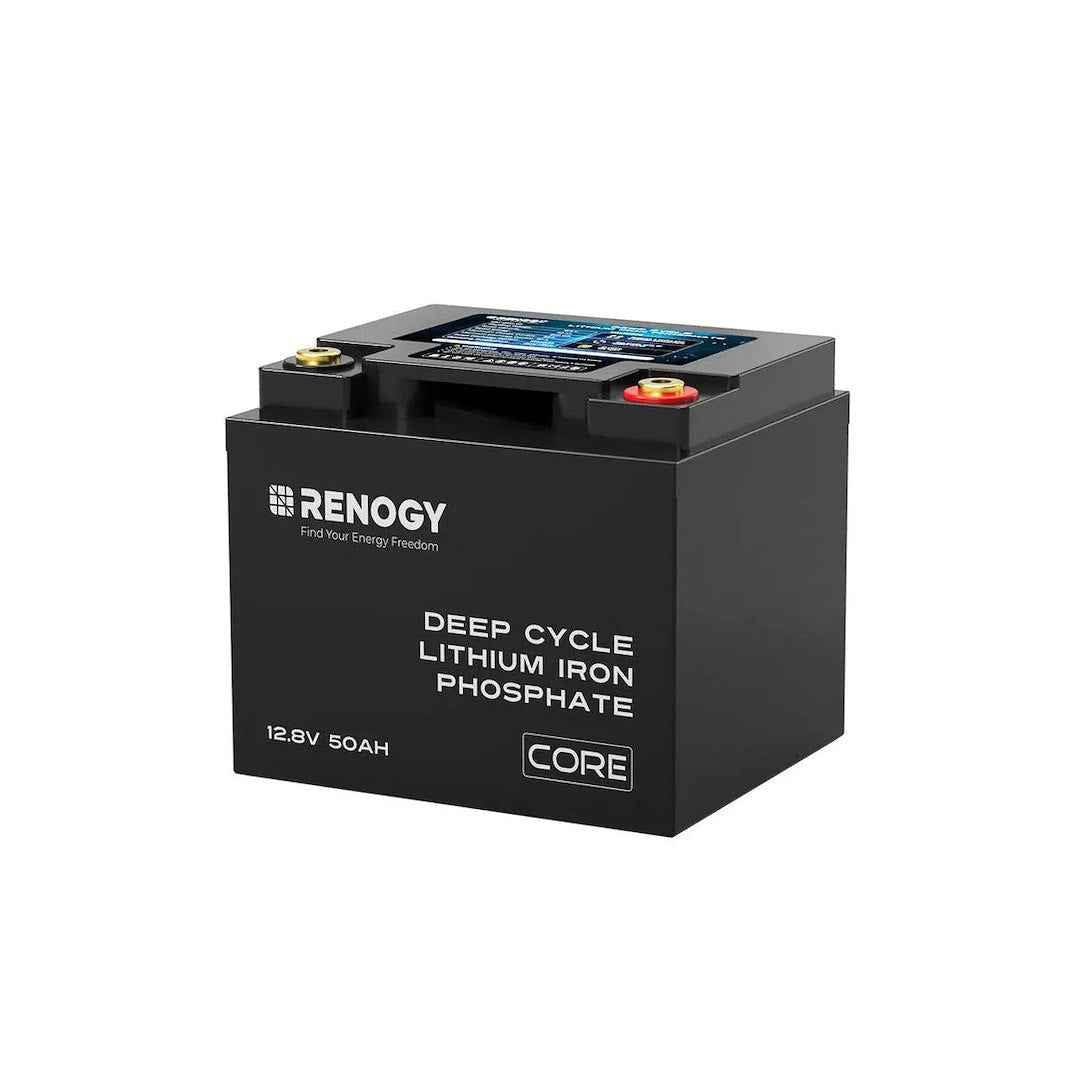 Renogy 5221246 12V 50Ah Lithium Deep Cycle Battery