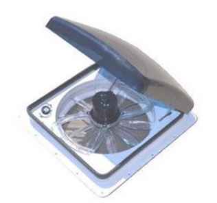 Zephyr Powered Roof Vent SV4112-G4 - 12V 3-Speed Fan | Reversible Airflow | Smoke Lid