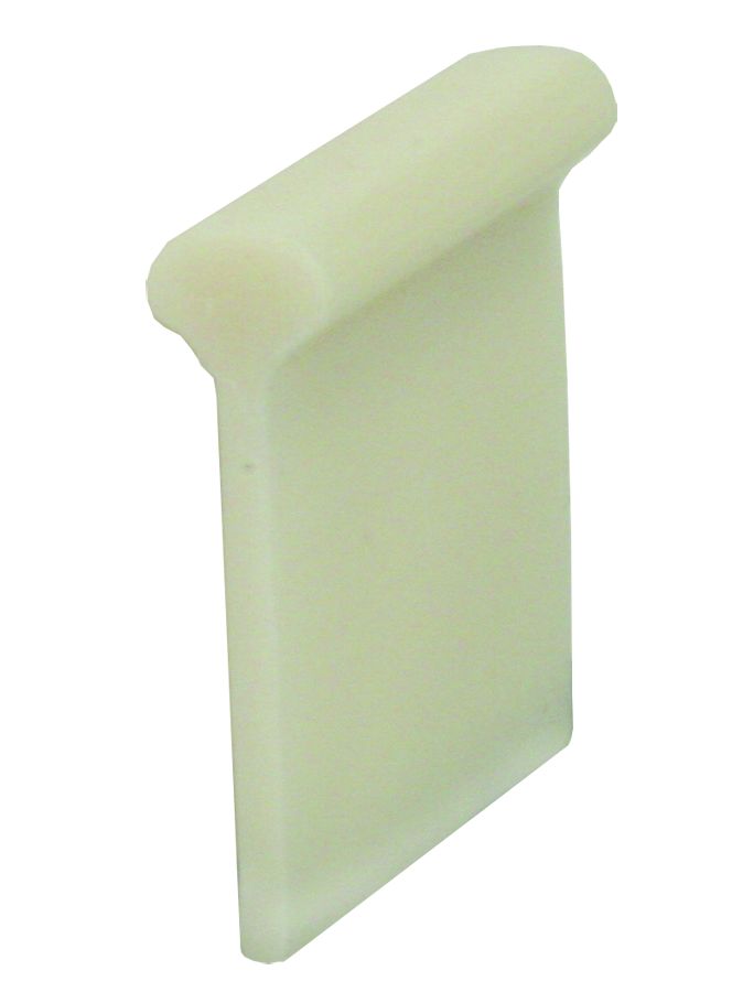 JR Products Window Curtain Glider (81285) – Color: White