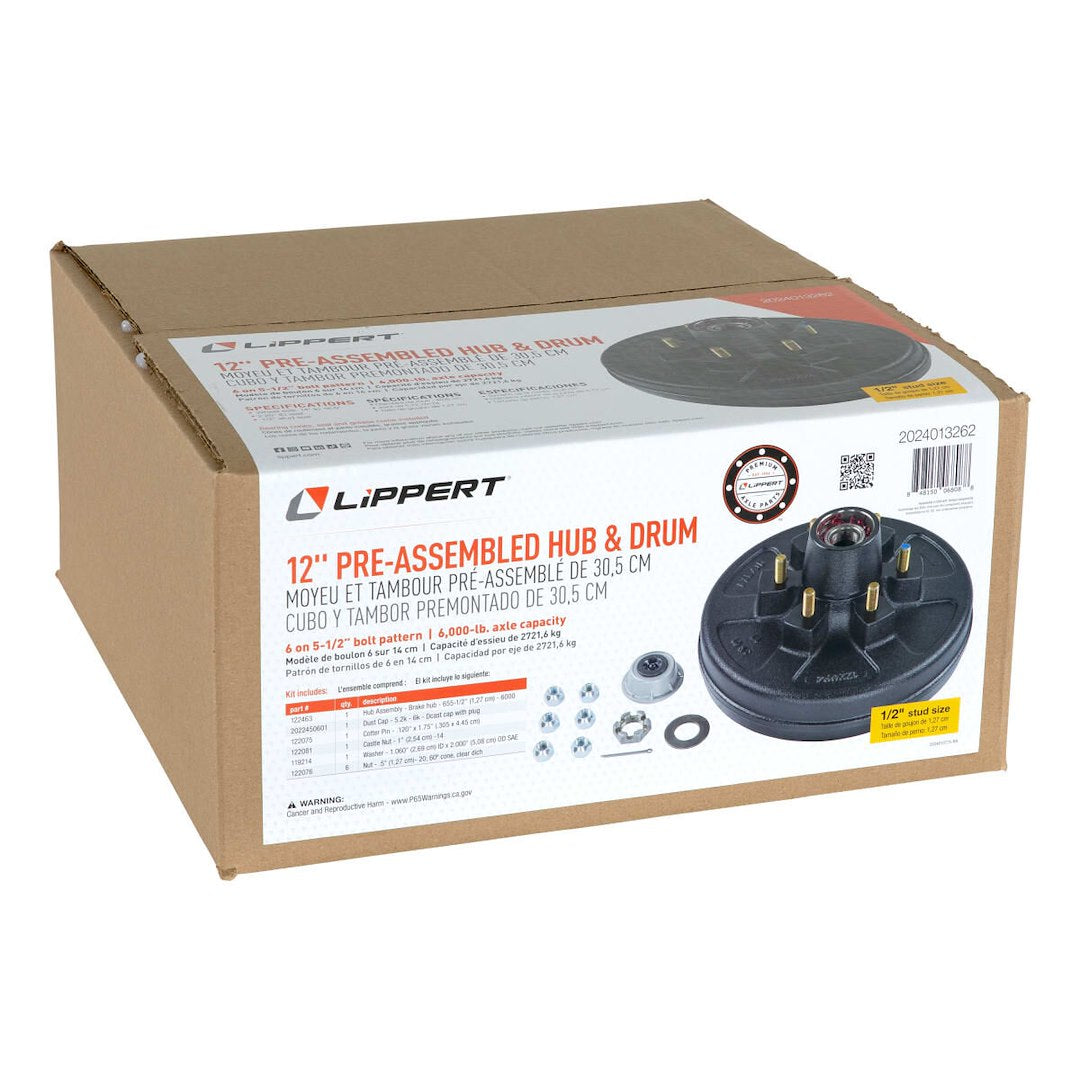 Lippert Components 2024013262 Trailer Brake Hub Assembly - image 5