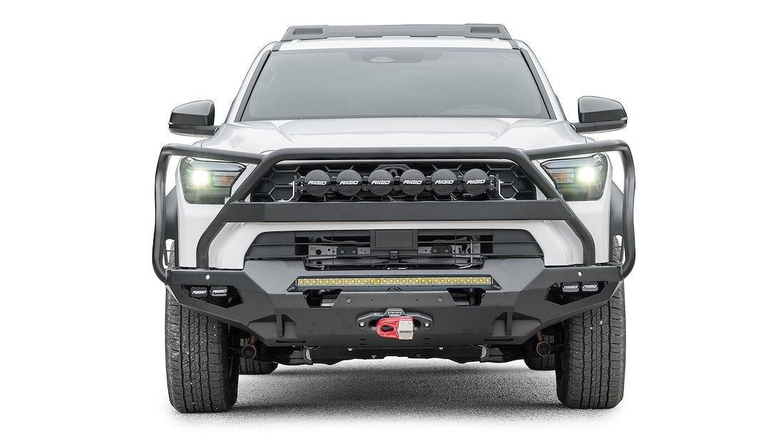 Fab Fours T425-X6850-1 Matrix Winch Bumper with Full Guard