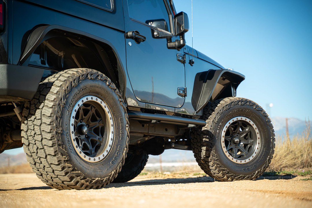 DV8 Offroad SRJK-09 OE Plus Wrangler JK Step Bars
