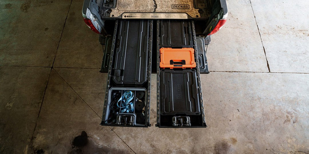 Decked A0010-SIXR-ORG Sixer 16 Blaze Orange Organizer
