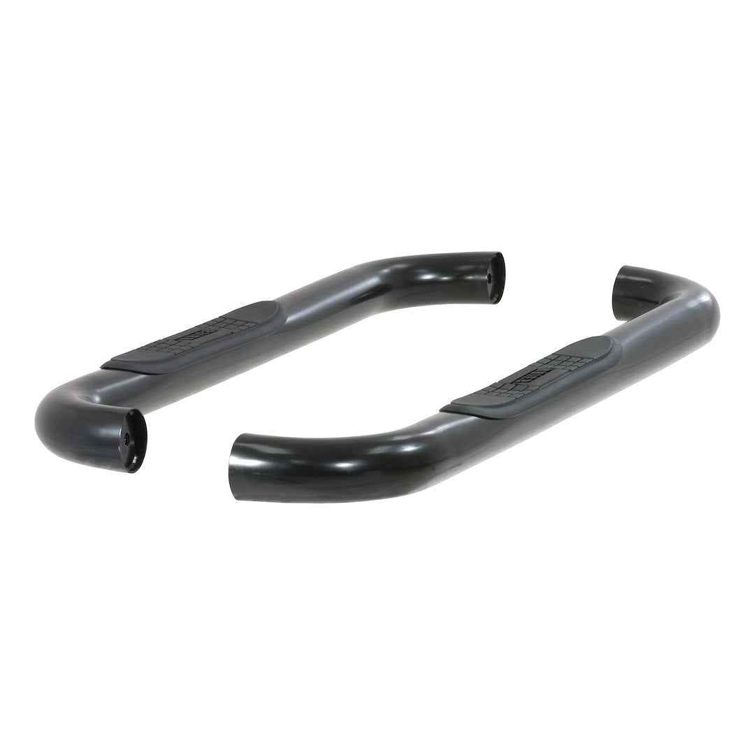 Aries 203014 3-Inch Black Round Nerf Bars