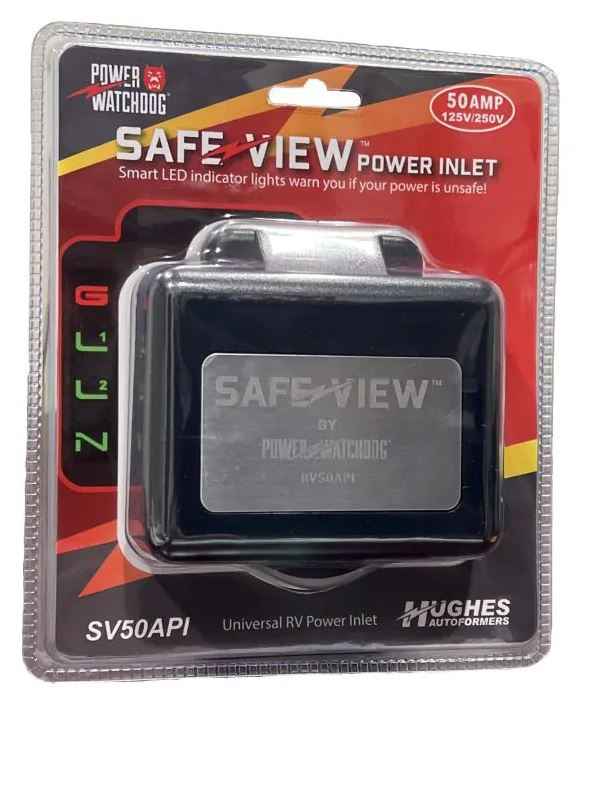Hughes Autoformers SV50API 50A Power Inlet - Black