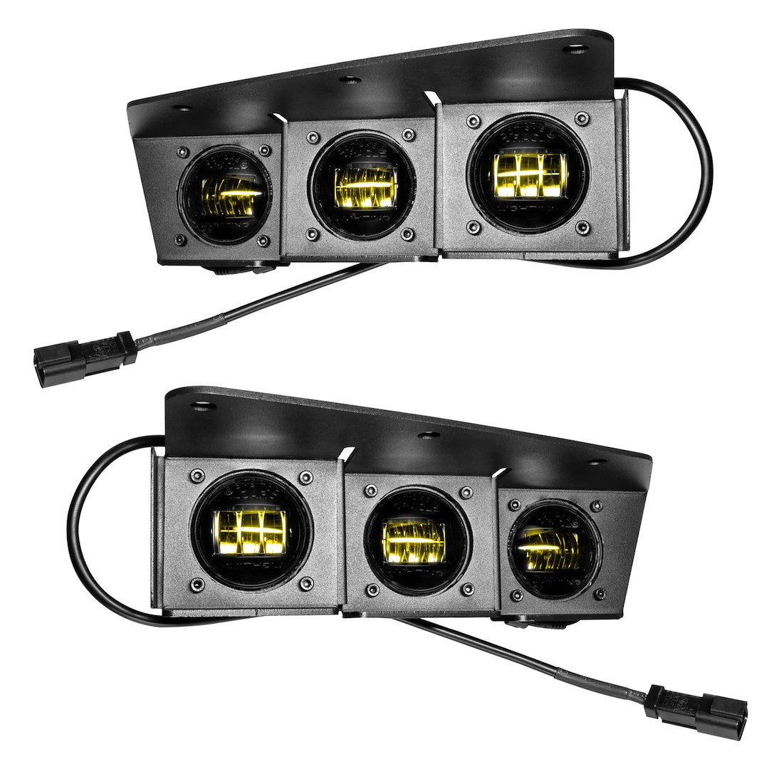 Oracle Lighting 5890-006 Amber 90-Watt Triple LED Fog Light