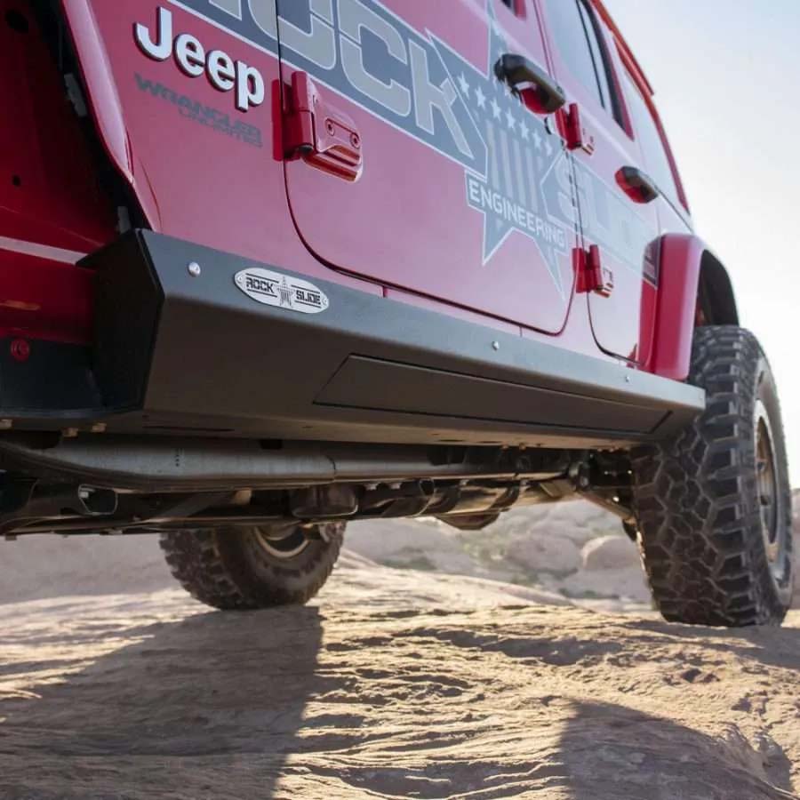Rockslide Engineering AX-SP-300-JL4 Step Slider Skid Plate