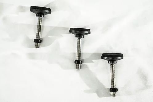 Exposed Racks 8-00-9916 2.5-Inch Stainless Roof Rack Feet, 3