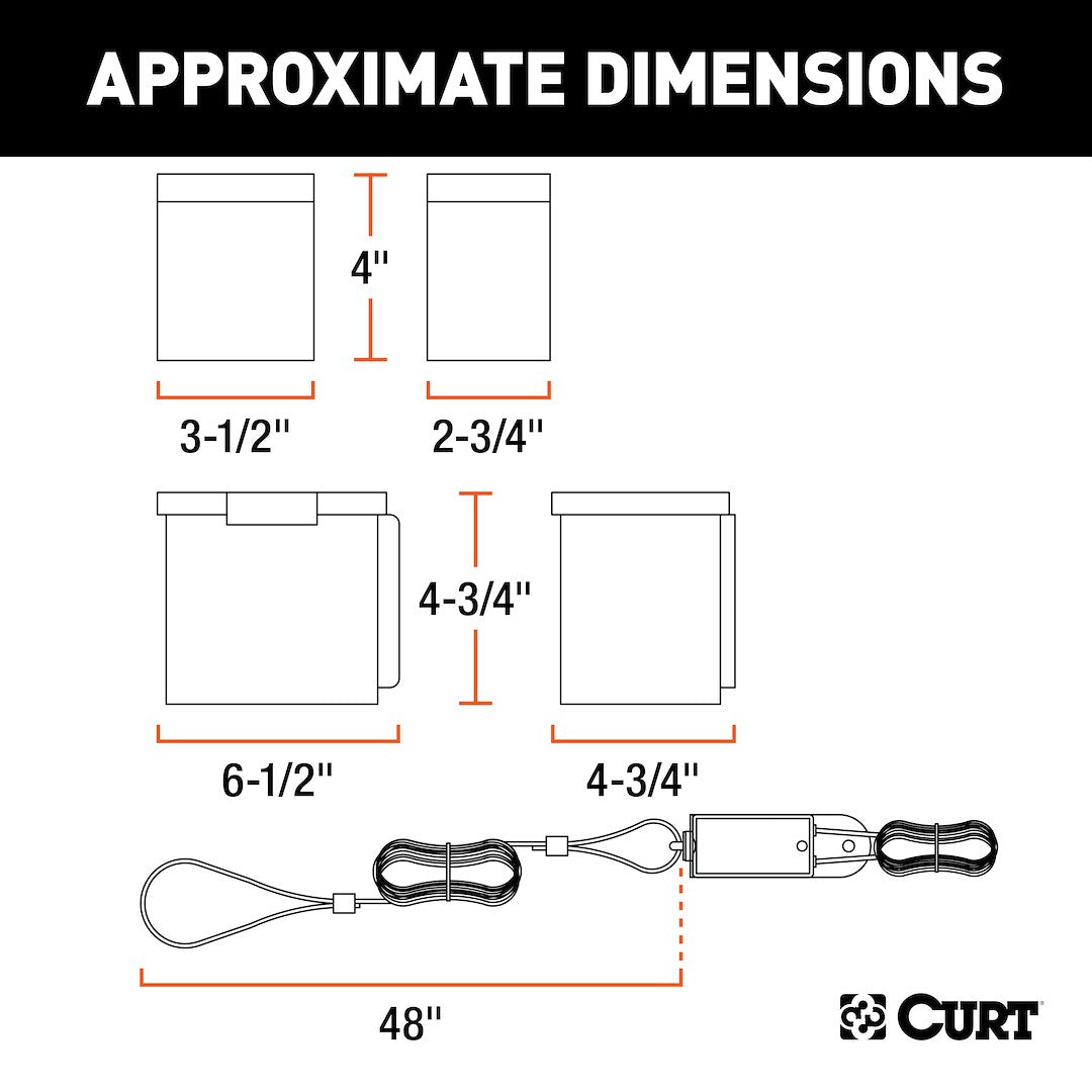 Curt 52044 Trailer Breakaway System Kit - image 6