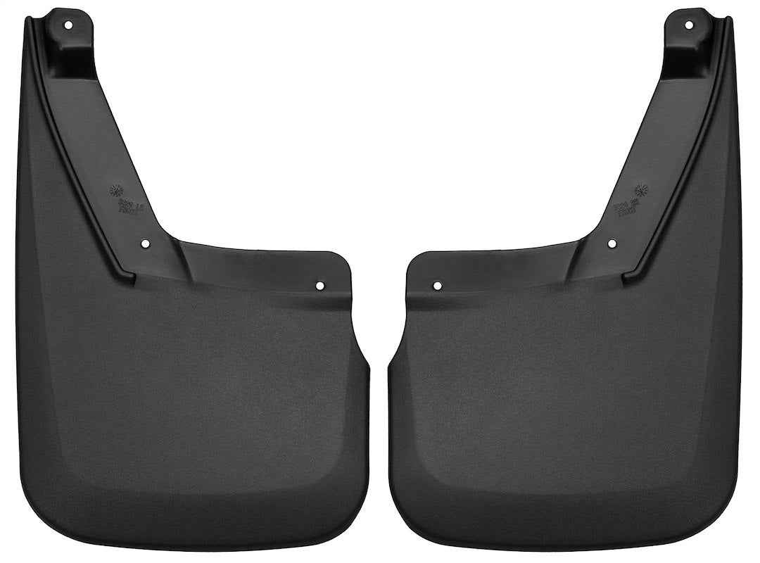 Husky Liners 58201 Mud Flaps - Black Textured TPO, Pair