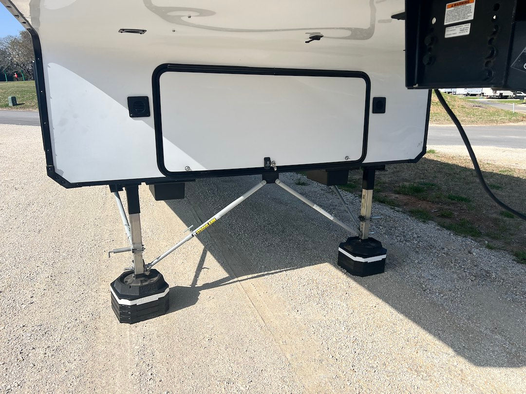 Snappad Stk2-White Trailer Stabilizer Jack Stand Pad - image 4