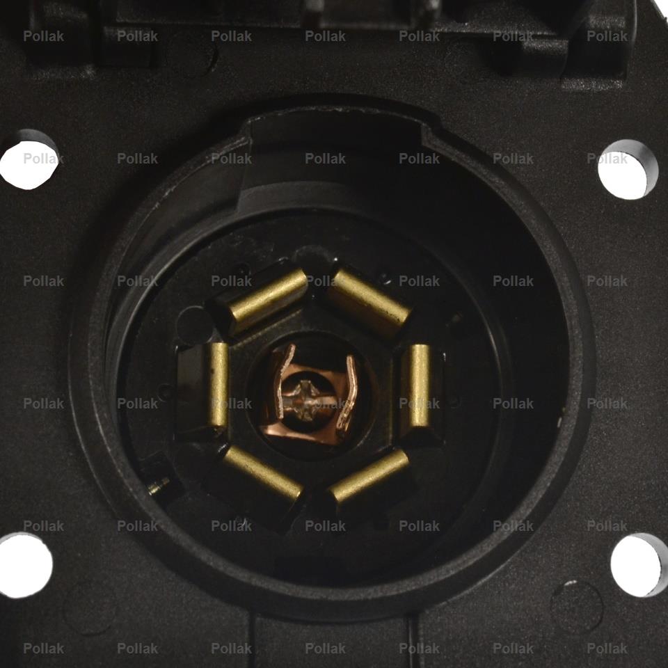 Pollak Semi-universal 7 Blade Trailer Wiring Connector (12707E)