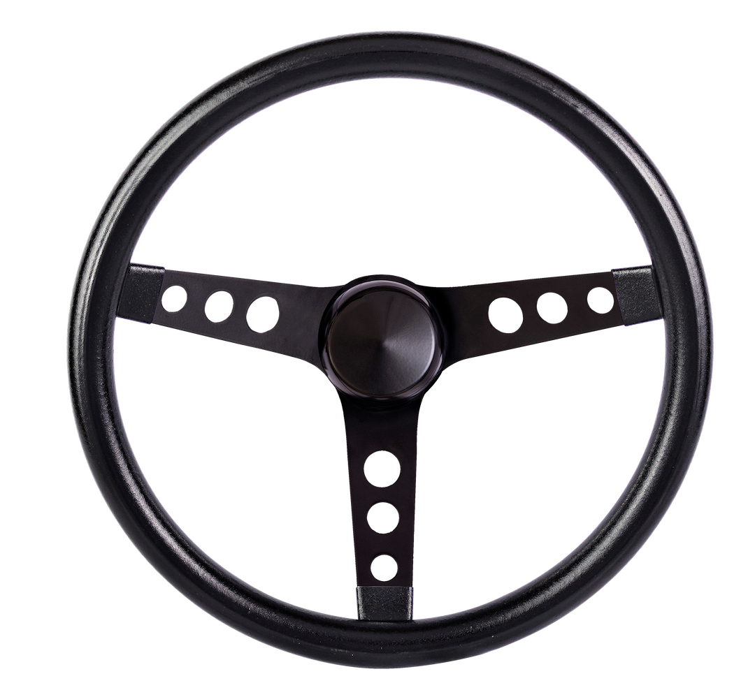 Grant Products 334 Smooth Black Foam-Cushion Steering Wheel