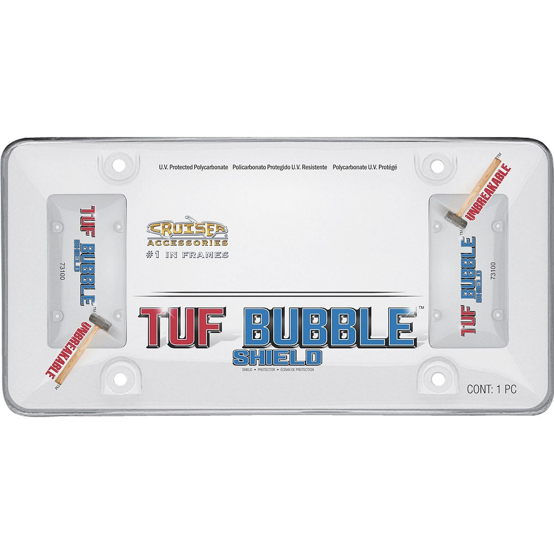 Cruiser License Plate Cover 73100 – Material: Polycarbonate