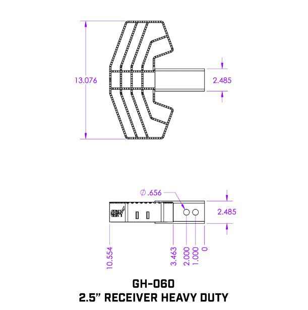 Gen-Y Hitch GH-060 Hitch-Mounted Truck Step - 500 lb