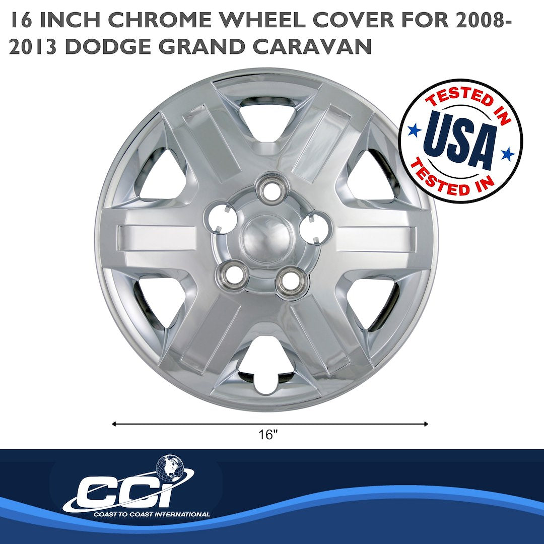 Coast To Coast 45116C Grand Caravan Chrome Wheel Covers - image 2