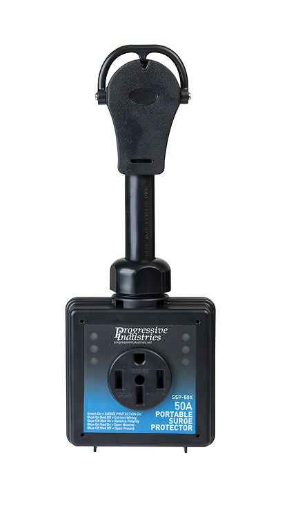 RV Surge Protector SSP-50X – 50 Amp Portable Guard 120/240V