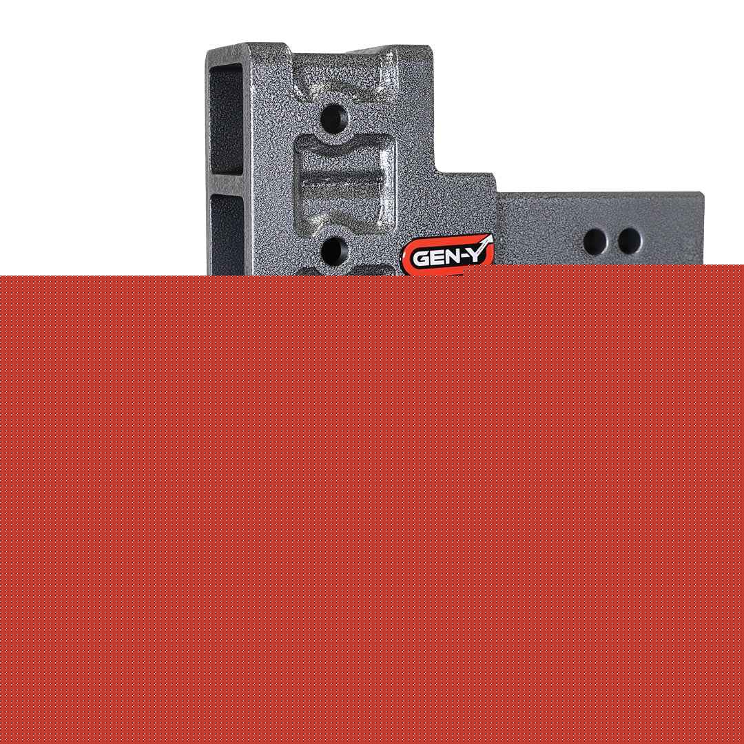 Gen-Y Hitch GH-924 Dual-Ball Mount - 2-1/2 in Receiver, 6 in Drop