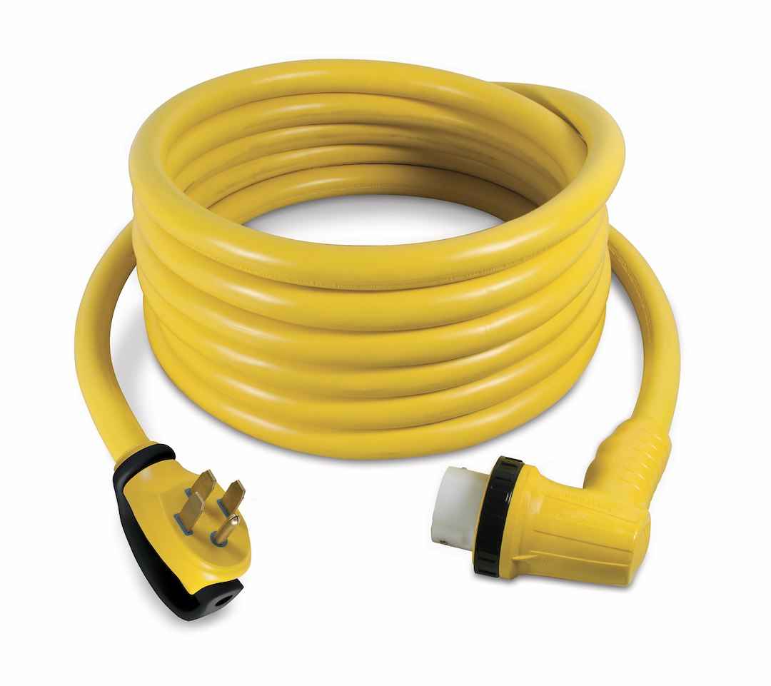 Marinco 30RPC50RV Right-Angle Power Cord - 30 ft