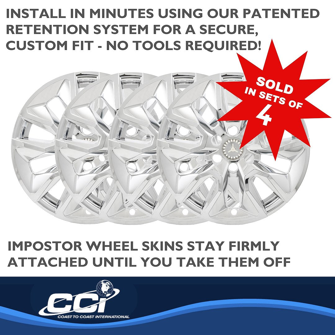 Coast To Coast IMP454X Chrome Silverado/Tahoe Wheel Skins - image 5