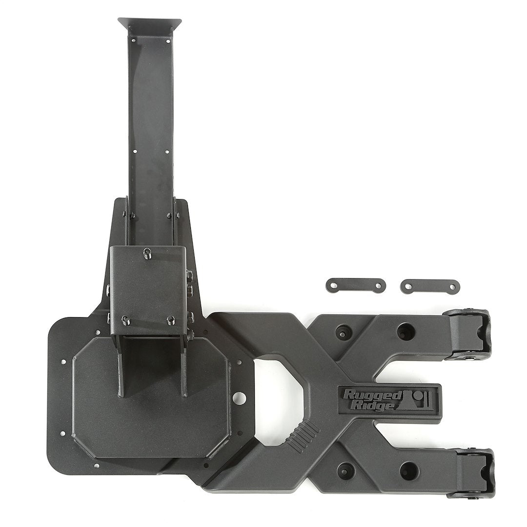 Rugged Ridge 11546.50 Heavy-Duty Spare Tire Carrier Kit for JK
