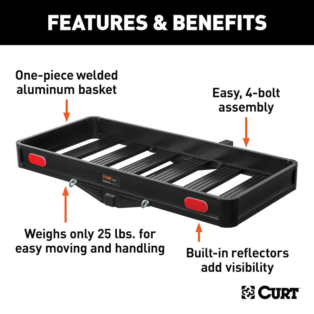 Curt 18113 Trailer Hitch Cargo Carrier - image 2