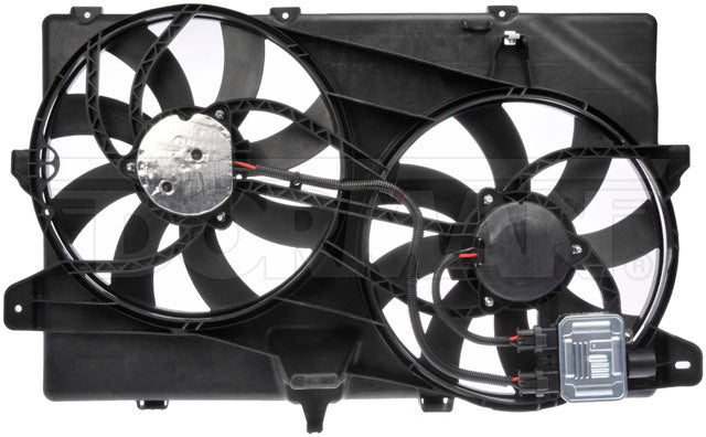 Dorman 621392 Remanufactured Radiator Fan, Black Plastic - image 1