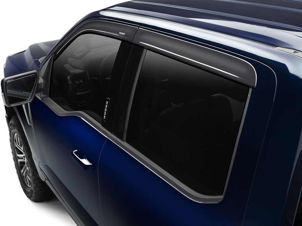 Husky 2854082 Low Profile Ventvisor Tape-Mount Deflectors
