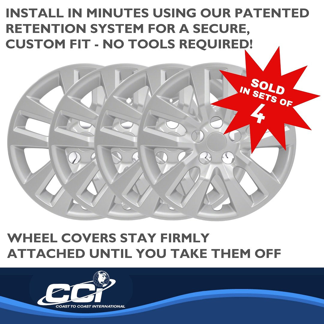Coast To Coast 50516S Altima 16-Inch Silver Covers - image 5
