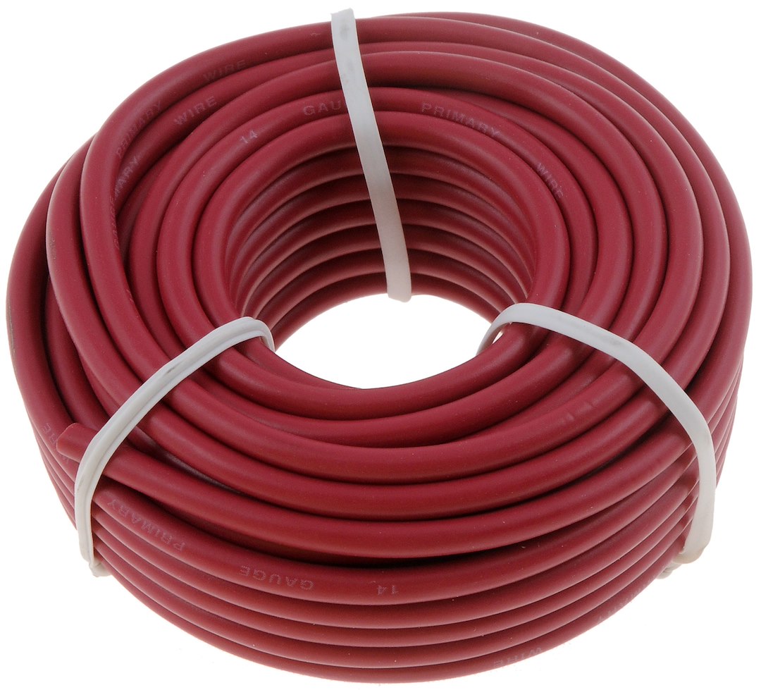 Dorman 85716 Conduct-Tite Red 14-Gauge Primary Wire, 20 Feet - image 1