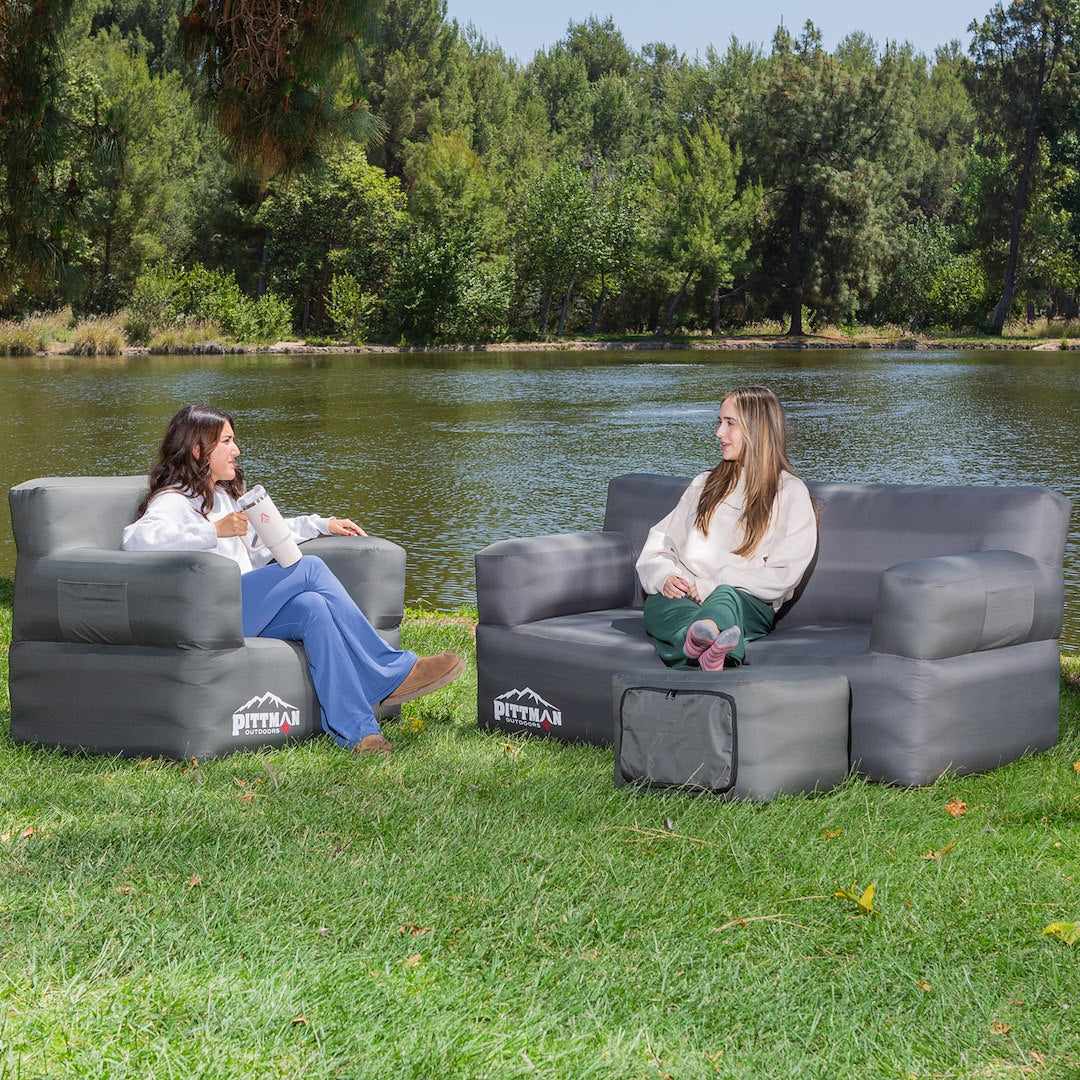 Airbedz By Pittman Outdoors Ppi-Air Furniture Set Inflatable Furniture - image 2