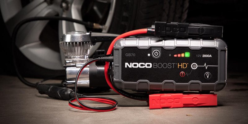 NOCO GB70 Boost HD 2000A Lithium Jump Starter – 8L Gas / 6L Diesel