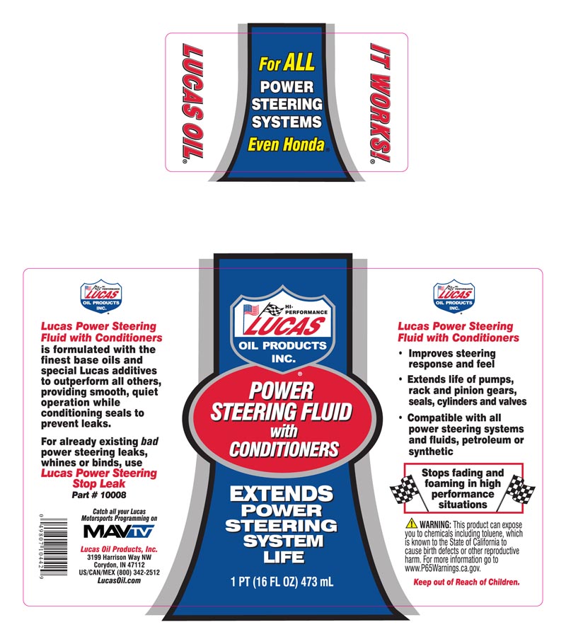 Lucas Oil 10442 Power Steering Fluid