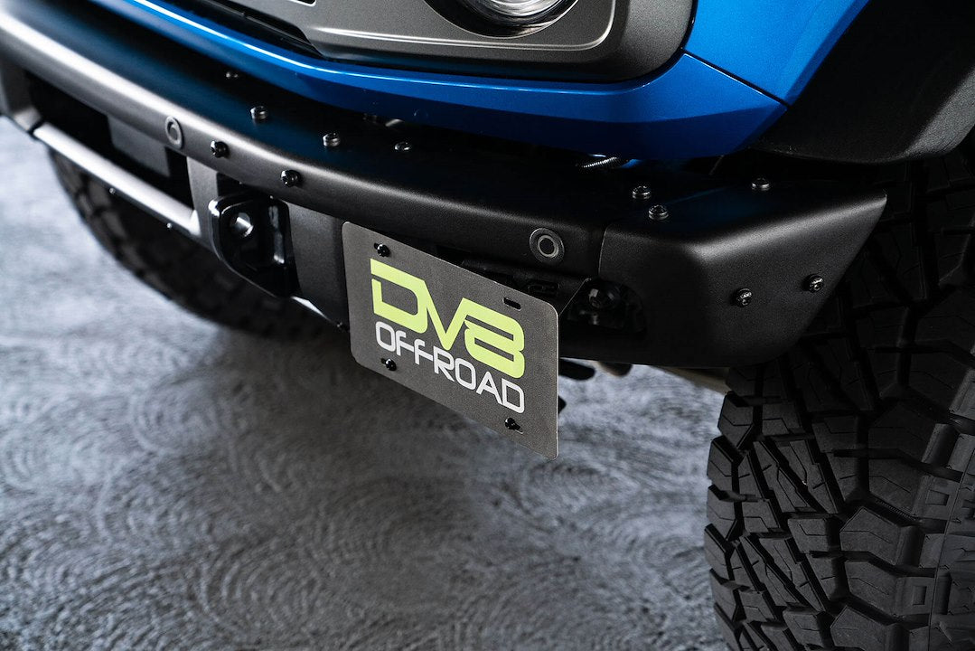 DV8 Offroad LPBR-02 License-Plate Relocation Bracket
