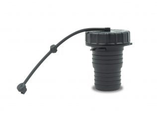 B&B Molders Fresh Water Inlet Cap (94246) – Color: Black