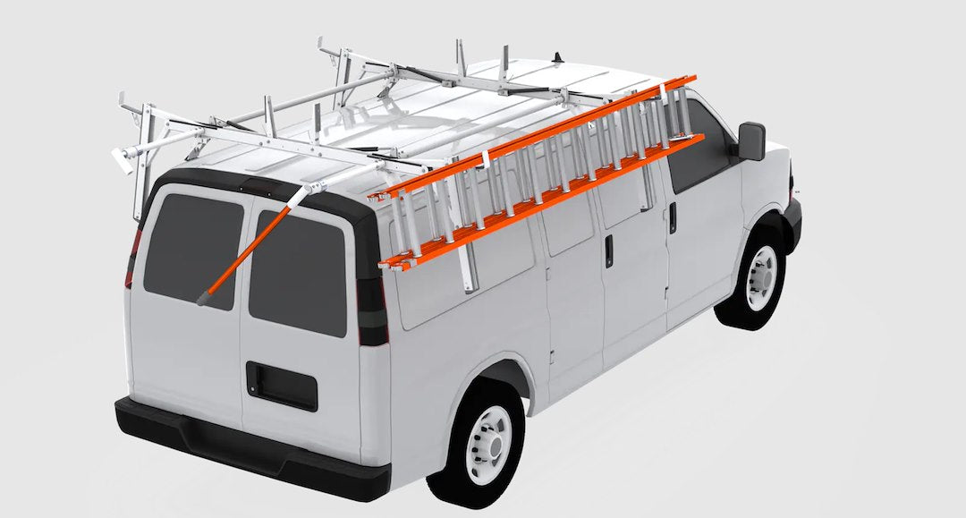 Masterack 02P742KP Uplyft Single Standard-Slide Ladder Rack